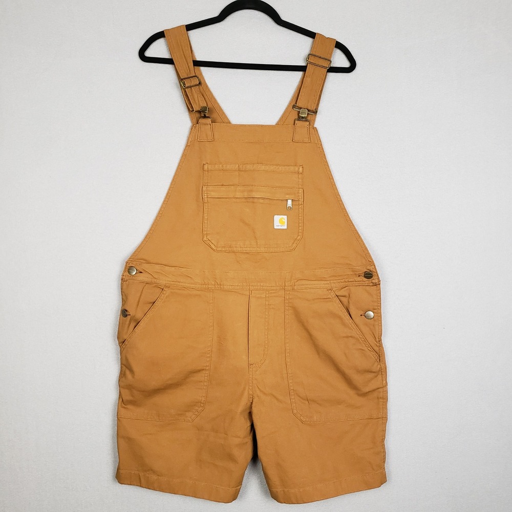 Carhartt Tan Short Overalls
